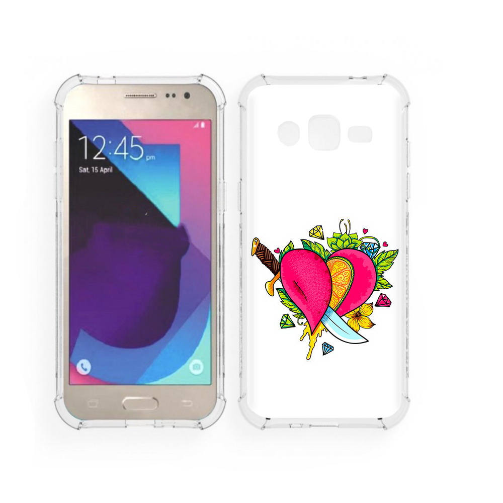 

Чехол MyPads Tocco для Samsung Galaxy J2 Фруктовое сердце (PT226924.572.188), Прозрачный, Tocco