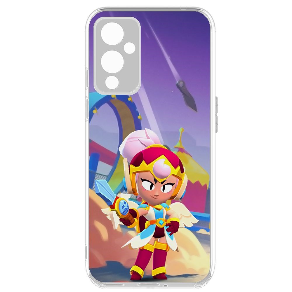 

Чехол-накладка Brawl Stars-Валькирия Джанет для OnePlus 9, Прозрачный