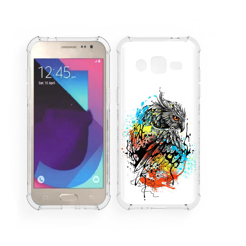 

Чехол MyPads Tocco для Samsung Galaxy J2 Творческая сова (PT226924.572.170), Прозрачный, Tocco