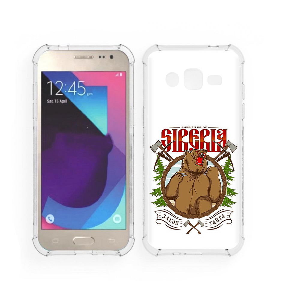 

Чехол MyPads Tocco для Samsung Galaxy J2 Тайга (PT226924.572.168), Прозрачный, Tocco