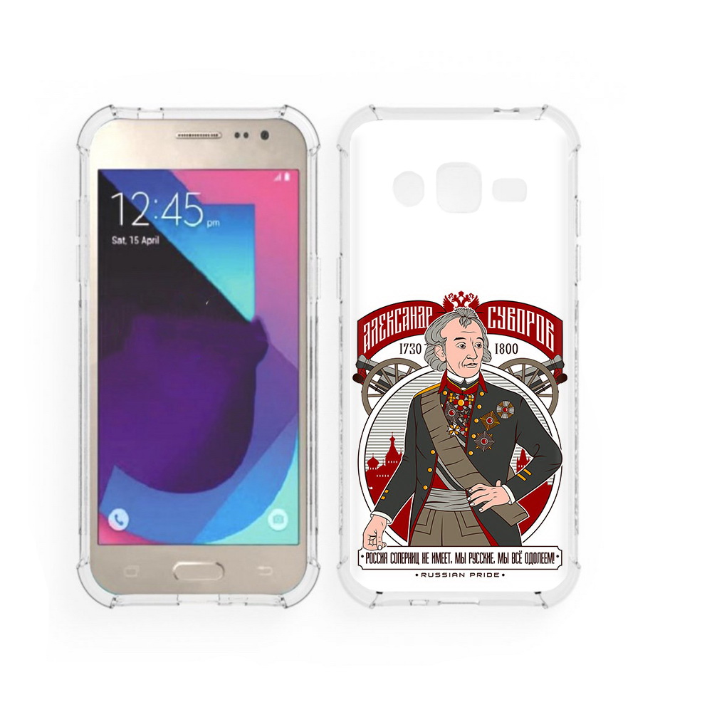 

Чехол MyPads Tocco для Samsung Galaxy J2 Суворов (PT226924.572.164), Прозрачный, Tocco