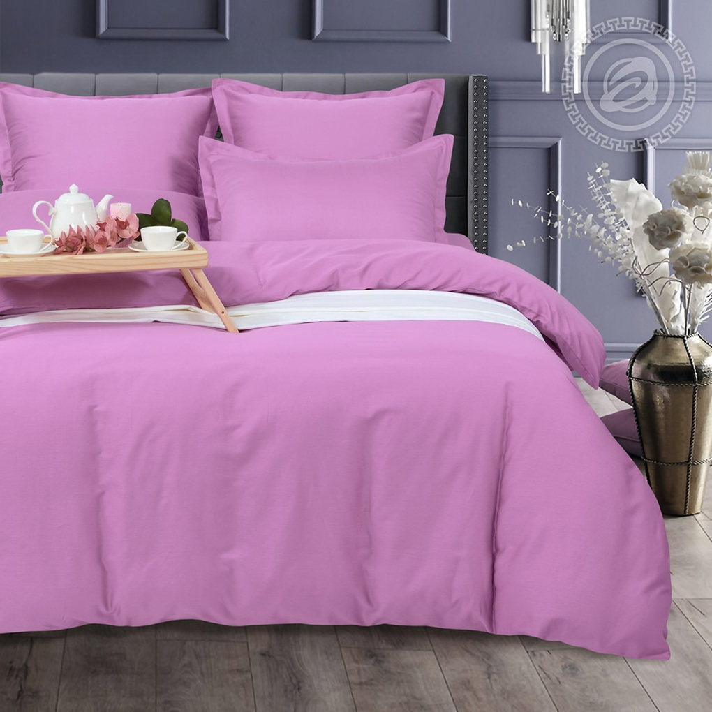

Простыня Maktex из сатина на резинке 140x200x30 Сирень, Простыни из сатина на резинке 120