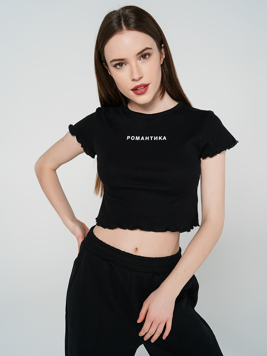 фото Футболка женская твое 70429 черная xs