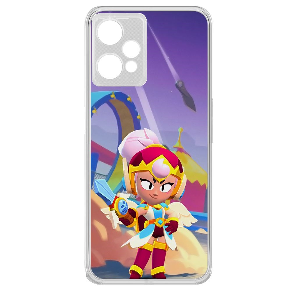 

Чехол-накладка Brawl Stars-Валькирия Джанет для Realme 9 Pro, Прозрачный
