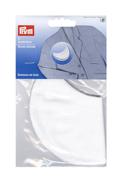 

Подмышечники Prym 994205, размер 1/2, белый, 100% хлопок, 2 шт