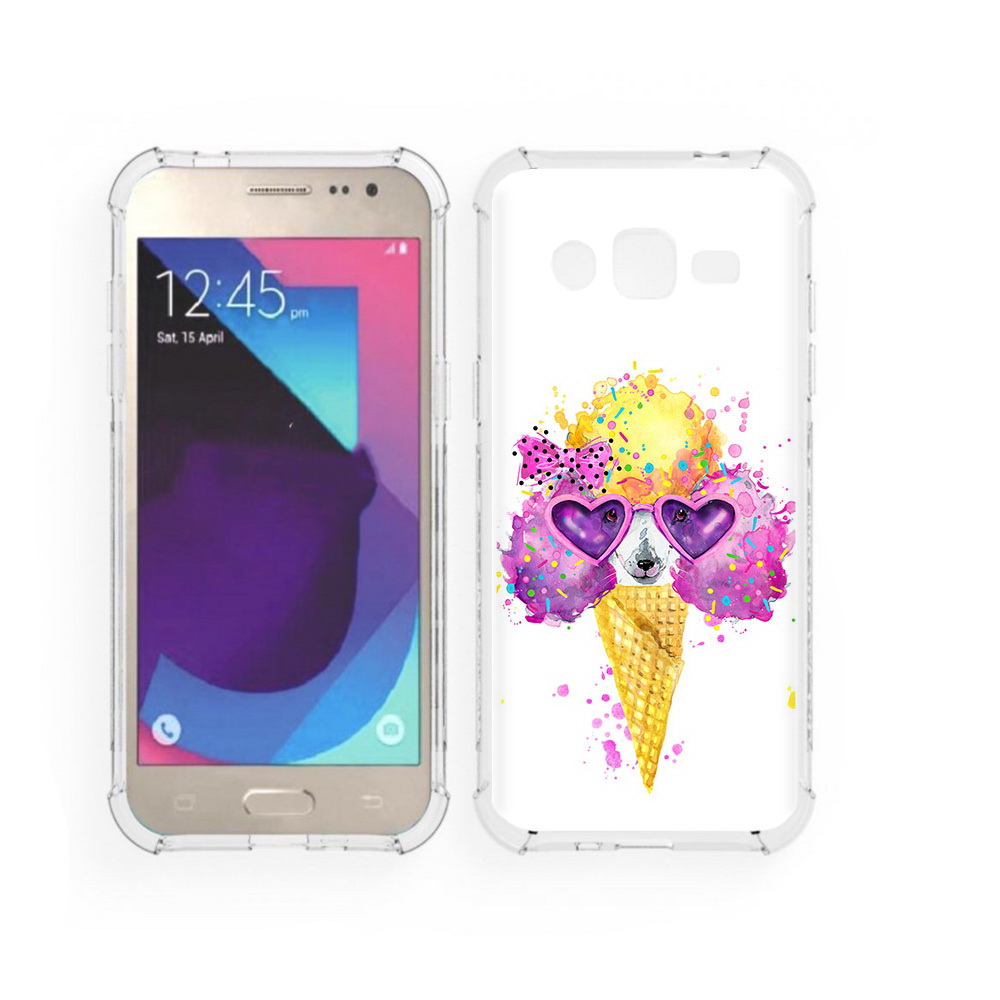 

Чехол MyPads Tocco для Samsung Galaxy J2 Рожок (PT226924.572.146), Прозрачный, Tocco