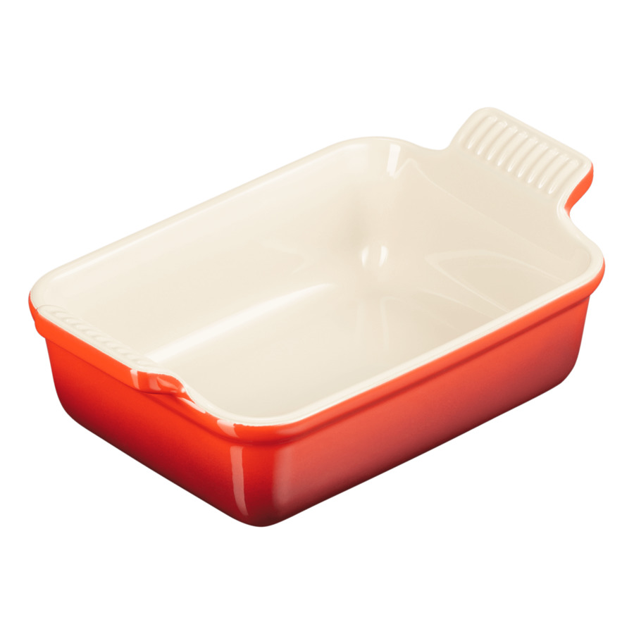 

Блюдо прямоугольное Le Creuset Heritage Stoneware 19см, вишня