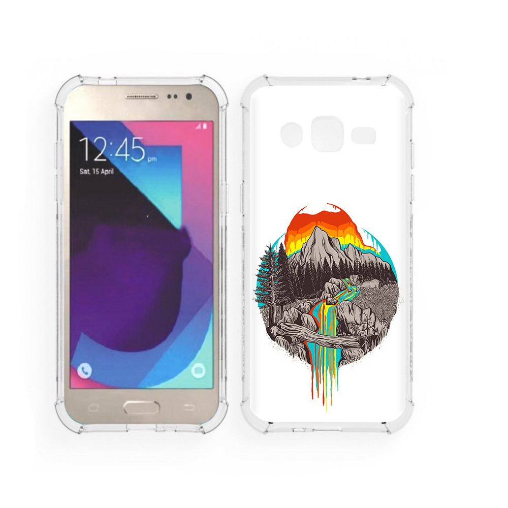 

Чехол MyPads Tocco для Samsung Galaxy J2 Радужный водопад (PT226924.572.144), Прозрачный, Tocco