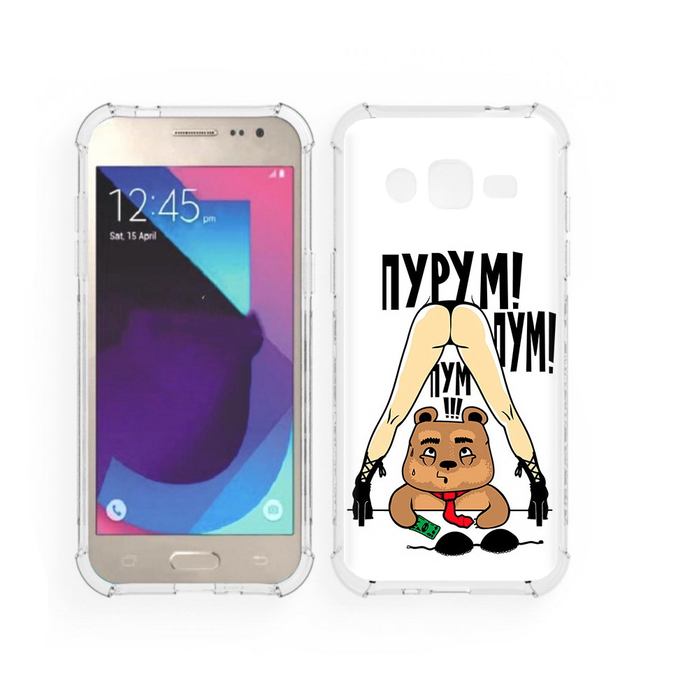 Чехол MyPads Tocco для Samsung Galaxy J2 Пурум пум пум (PT226924.572.140)