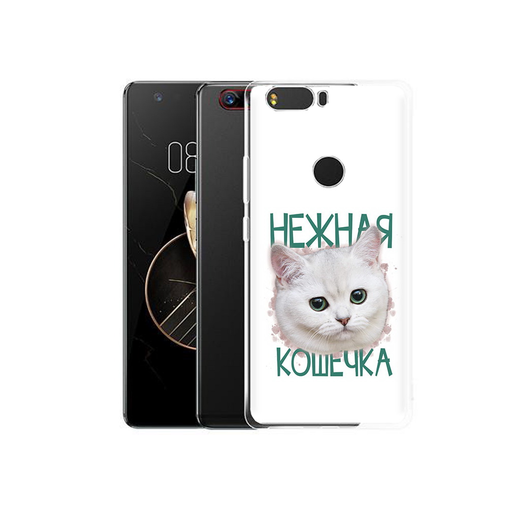 

Чехол MyPads Tocco для ZTE Nubia Z17 нежная кошечка (PT75244.452.520), Прозрачный, Tocco