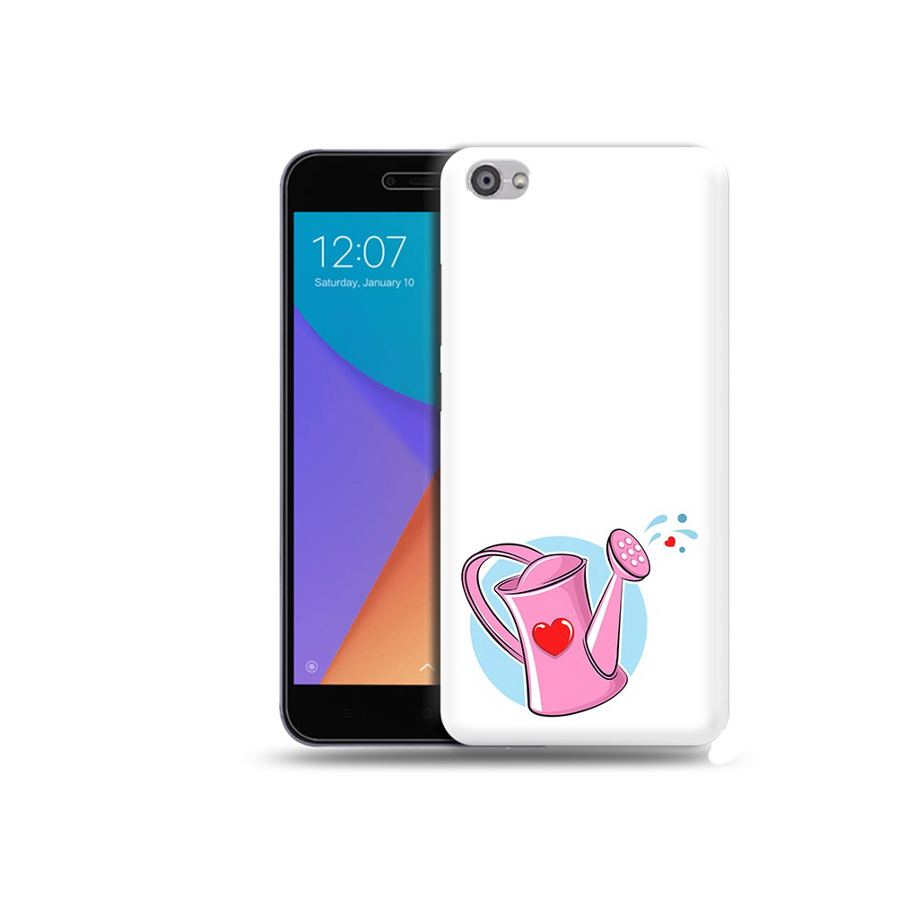 

Чехол MyPads Tocco для Xiaomi Redmi Note 5A Лейка любви 14 февраля (PT75665.324.103), Прозрачный, Tocco