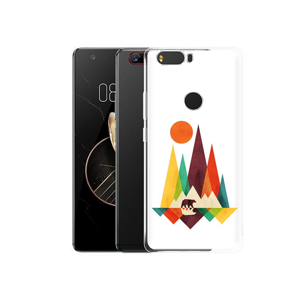 Чехол MyPads Tocco для ZTE Nubia Z17 нарисованные горы с медведем (PT75244.452.506)