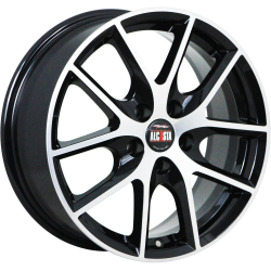 

Колесный диск Alcasta M59 6,5x16 5x114,3 D67.1 ET43 цвет BKF (черный)
