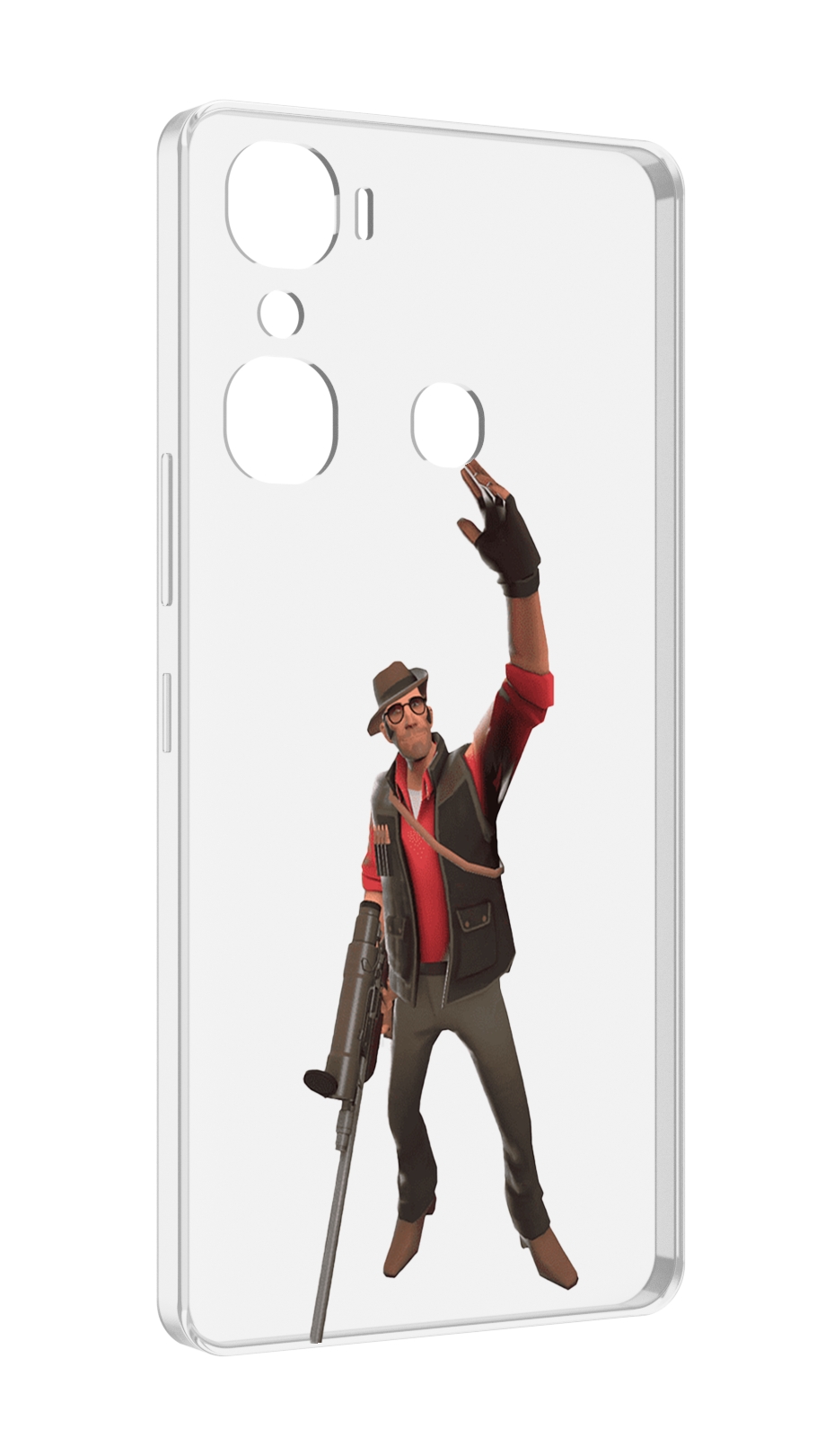 

Чехол Mypads Team-Fortress-2 Для Infinix Hot 12 Pro, Прозрачный, Tocco
