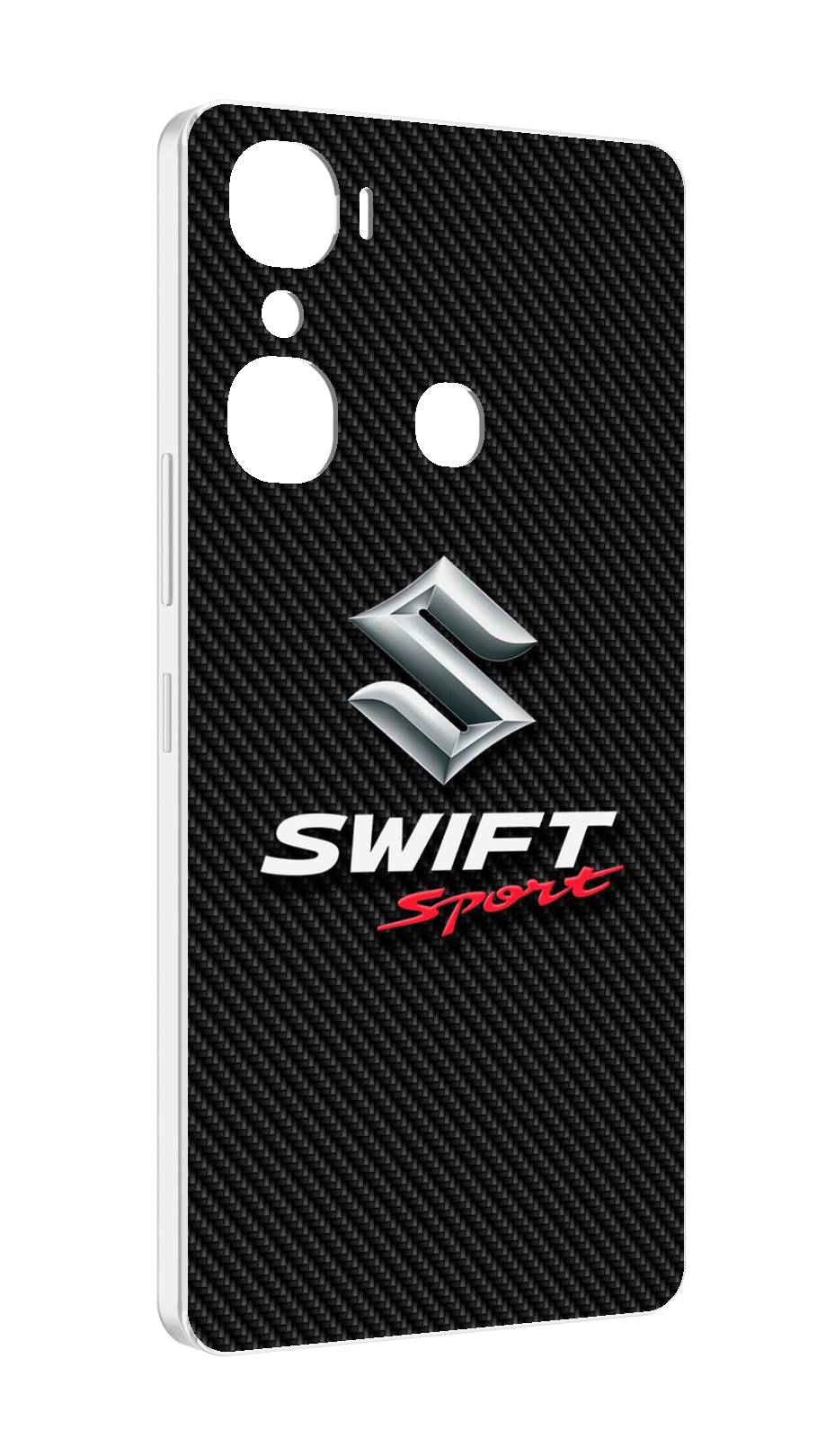 

Чехол Mypads Suzuki 1 Мужской Для Infinix Hot 12 Pro, Прозрачный, Tocco