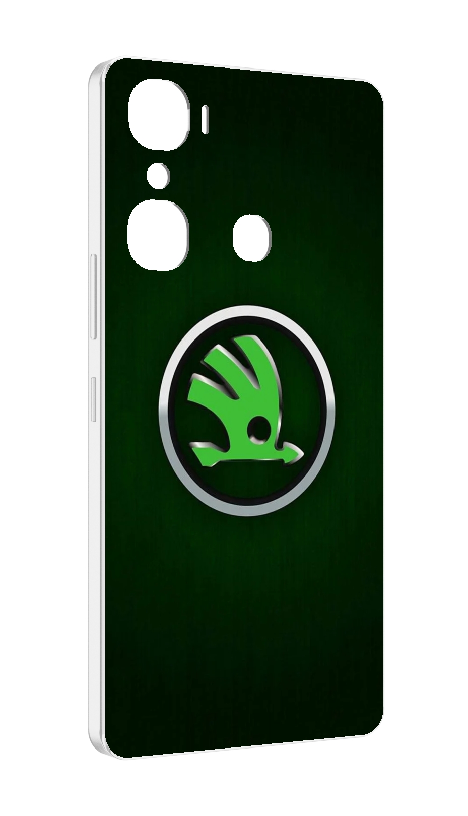 

Чехол Mypads Skoda 3 Мужской Для Infinix Hot 12 Pro, Прозрачный, Tocco