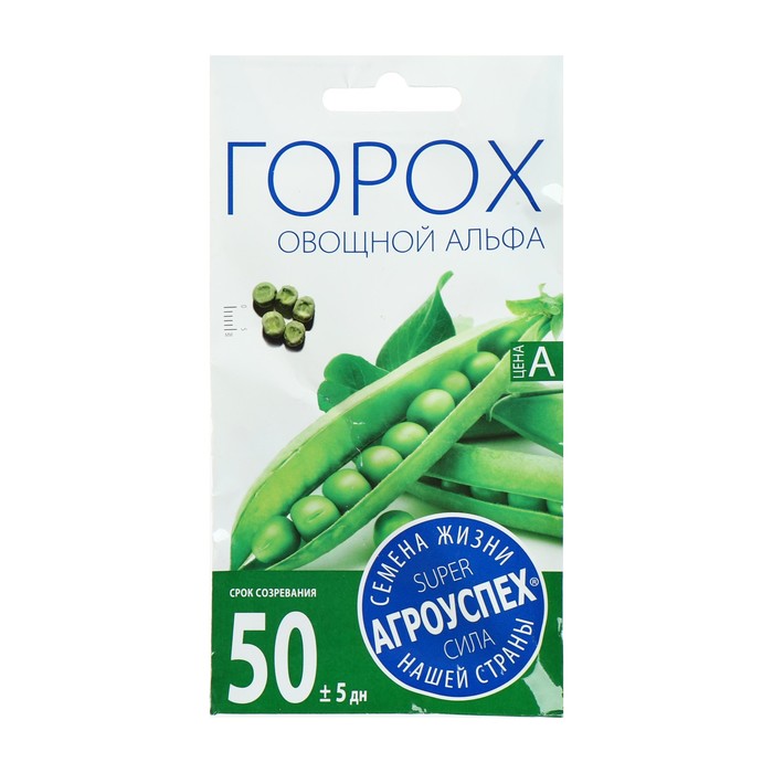 

Семена Горох овощной "Альфа", раннеспелый, 10 г