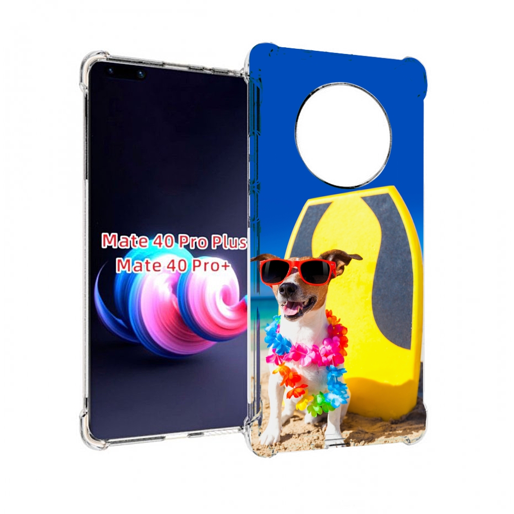 

Чехол MyPads девушка-с-большой-косой для Huawei Mate 40 Pro+ Plus, Прозрачный, Tocco