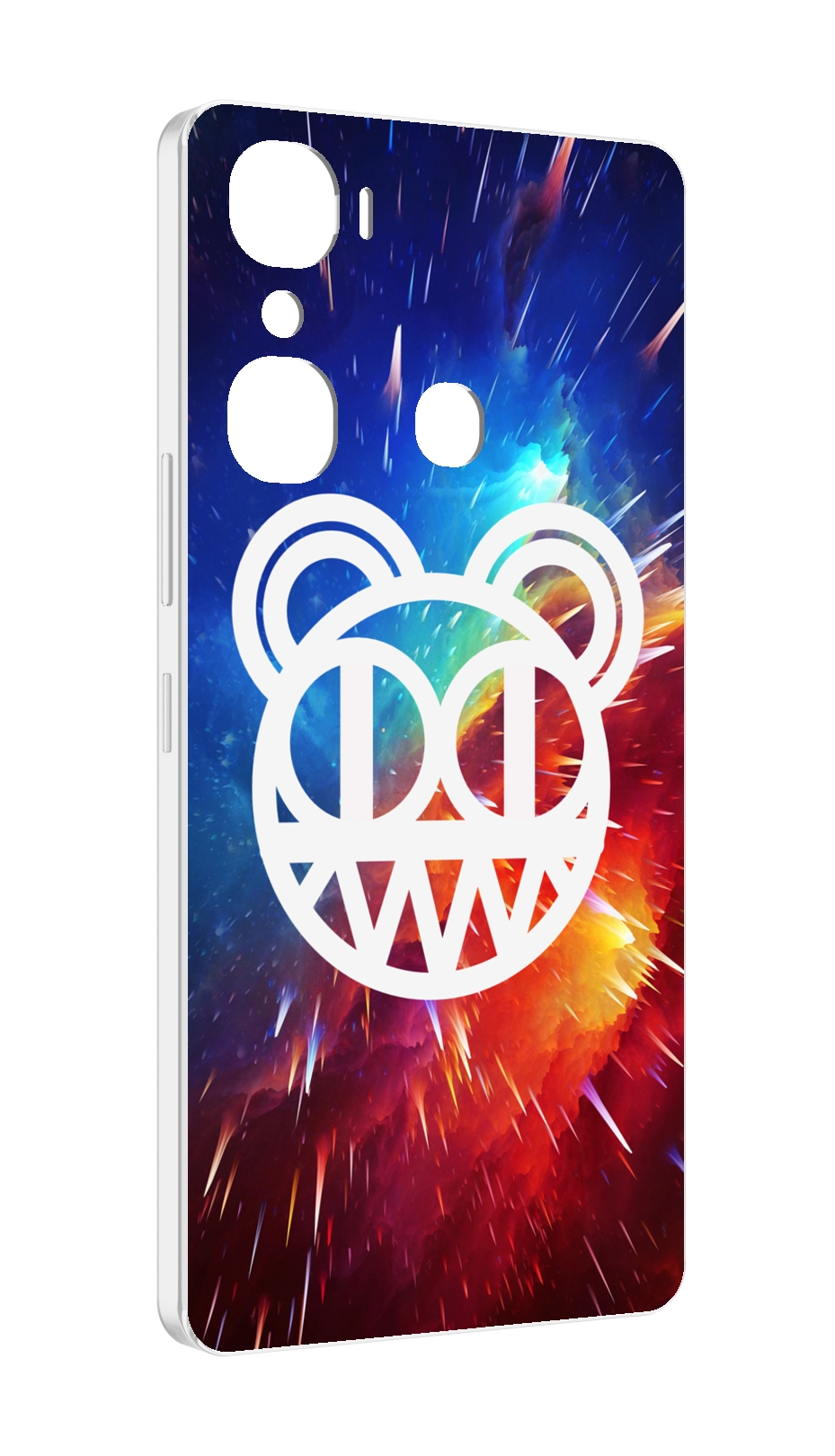 

Чехол Mypads Radiohead Cosmos Для Infinix Hot 12 Pro, Прозрачный, Tocco
