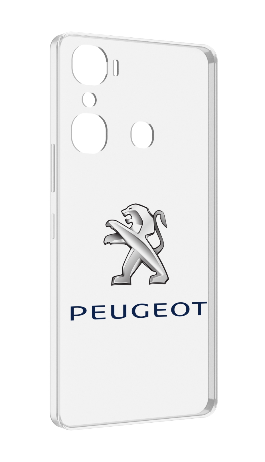

Чехол Mypads Peugeot 3 Мужской Для Infinix Hot 12 Pro, Прозрачный, Tocco