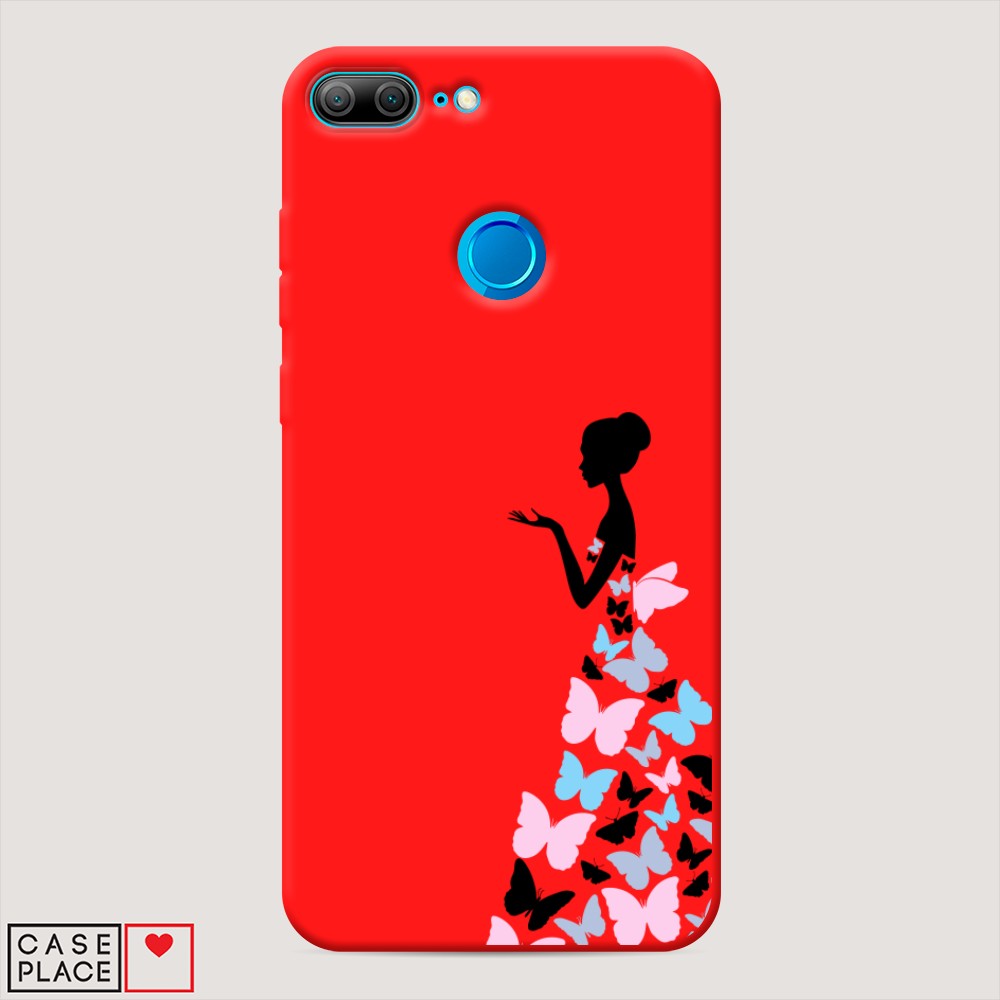 

Чехол Awog на Honor 9 Lite "Платье из бабочек", Разноцветный, 64253-1
