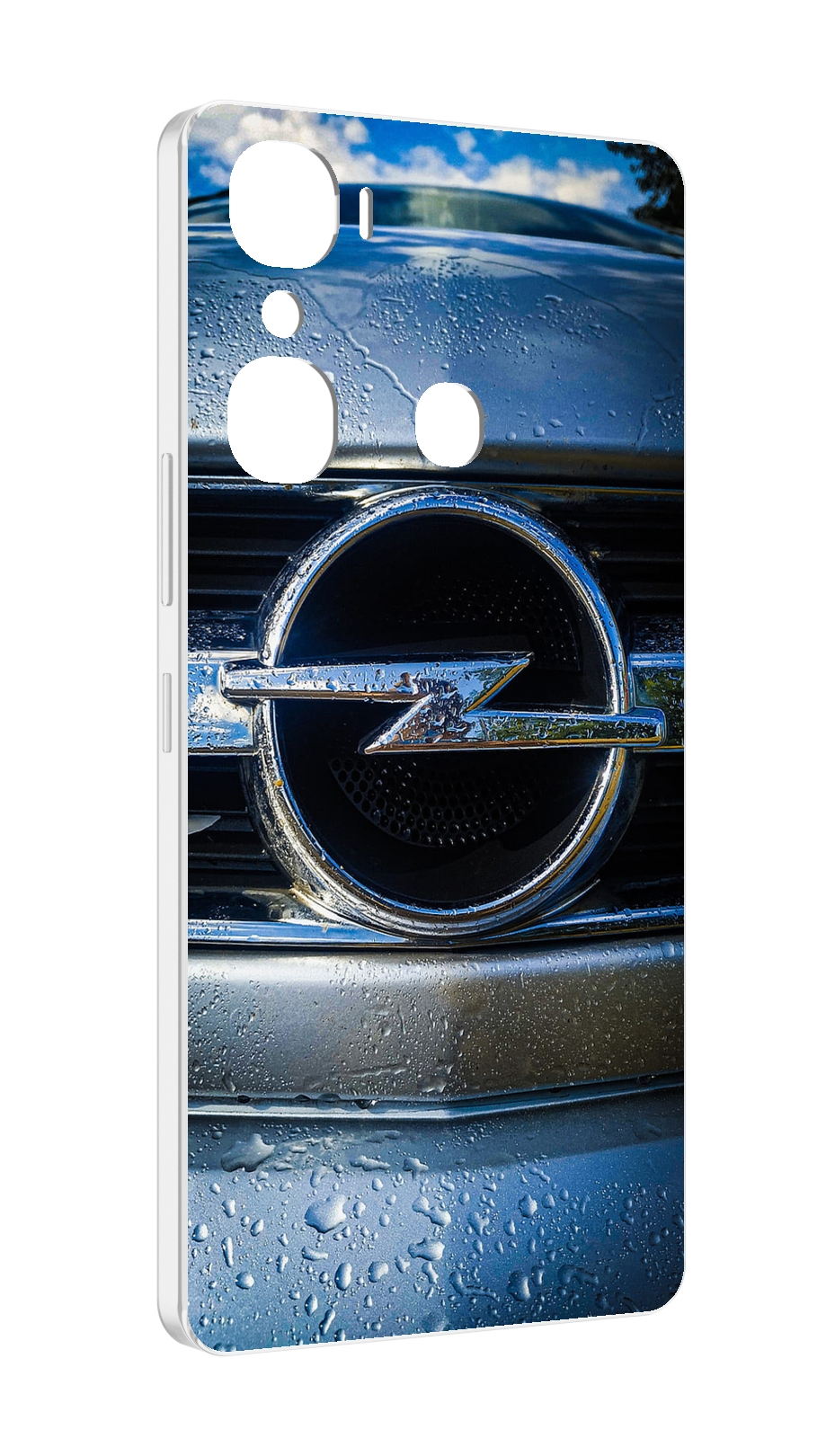 

Чехол Mypads Opel 3 Мужской Для Infinix Hot 12 Pro, Прозрачный, Tocco