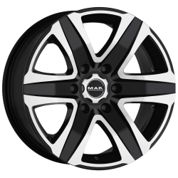 

Колесный диск MAK Stone6 t 8,5x18 6x114,3 D66.1 ET30 цвет Black Mirror