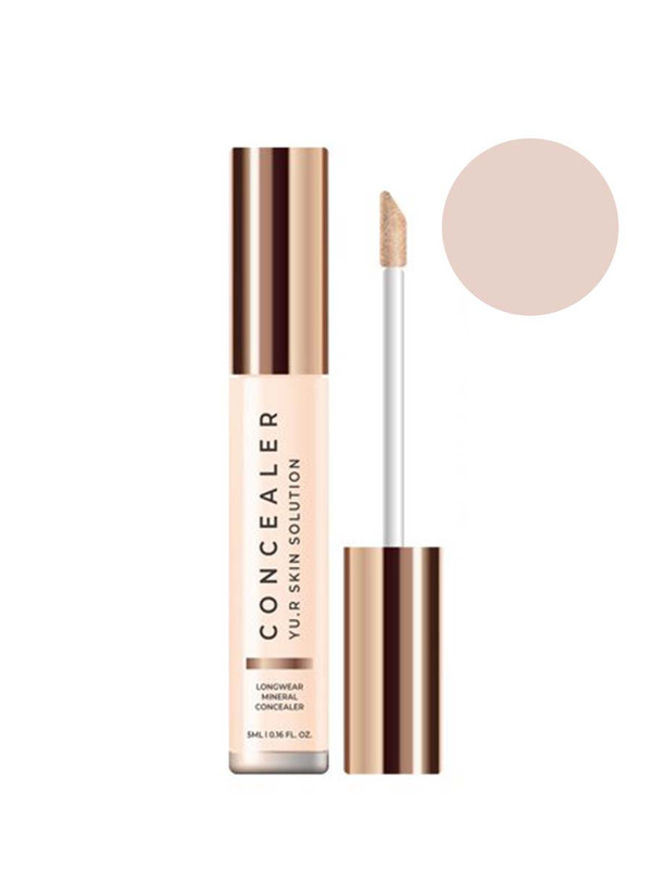 Устойчивый консилер YU.R LONGWEAR MINERAL CONCEALER, тон 1.0 VANILLA yu r консилер тон 1 0 longwear mineral concealer vanilla 5 мл