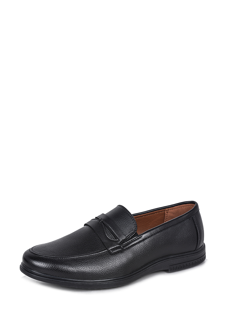 

Лоферы мужские T.Taccardi 136649 черные 39 RU, Черный, 136649