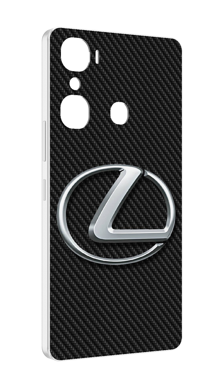 

Чехол Mypads Lexus 3 Для Infinix Hot 12 Pro, Прозрачный, Tocco