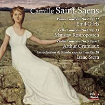 

VARIOUS ARTISTS: Saint-Saens Concertos/Emil Gilels, Isaac Stern, Msistlav Rostropovitch,