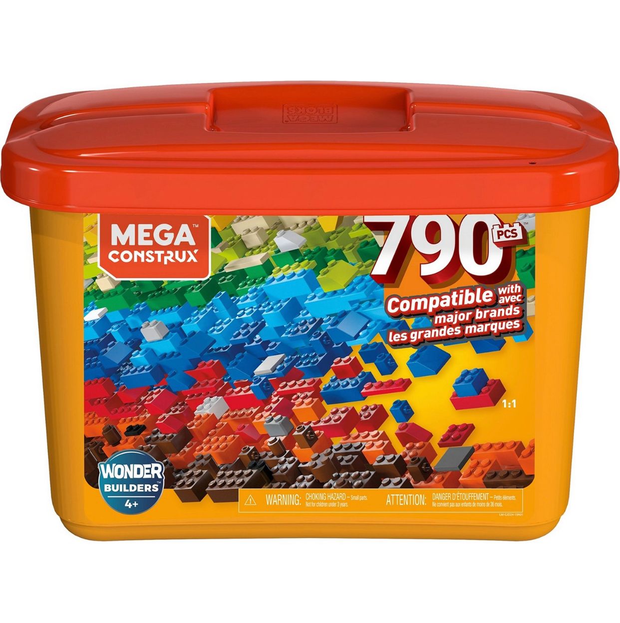 фото Конструктор mega construx wonder builders 790 деталей gjd24