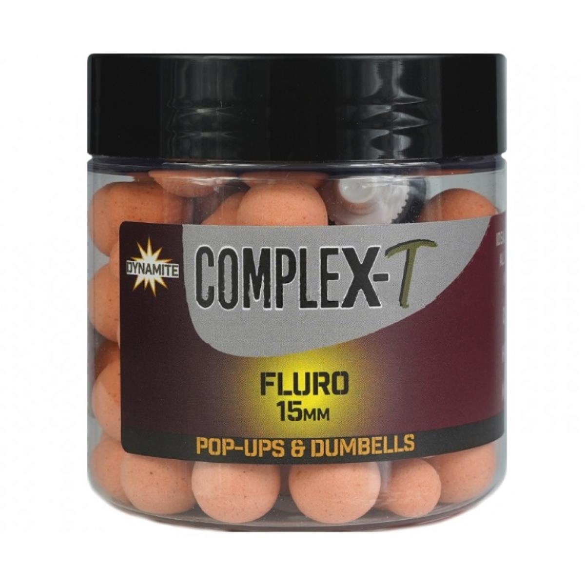 

Бойлы плавающие Fluro CompleX-T 15 мм.(DY1098) DYNAMITE BAITS