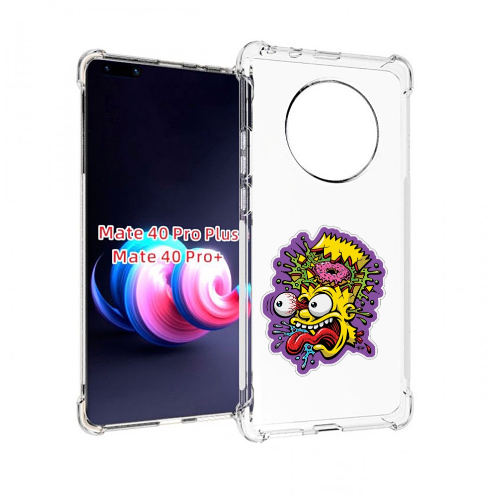 

Чехол MyPads Девушка-на-подушке для Huawei Mate 40 Pro+ Plus, Прозрачный, Tocco