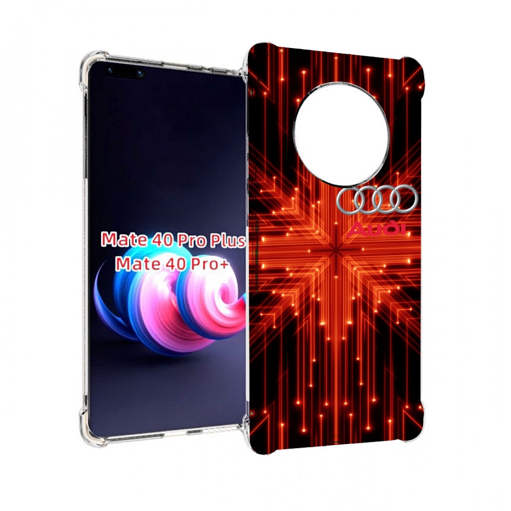 

Чехол MyPads арт-с-оленями для Huawei Mate 40 Pro+ Plus, Прозрачный, Tocco