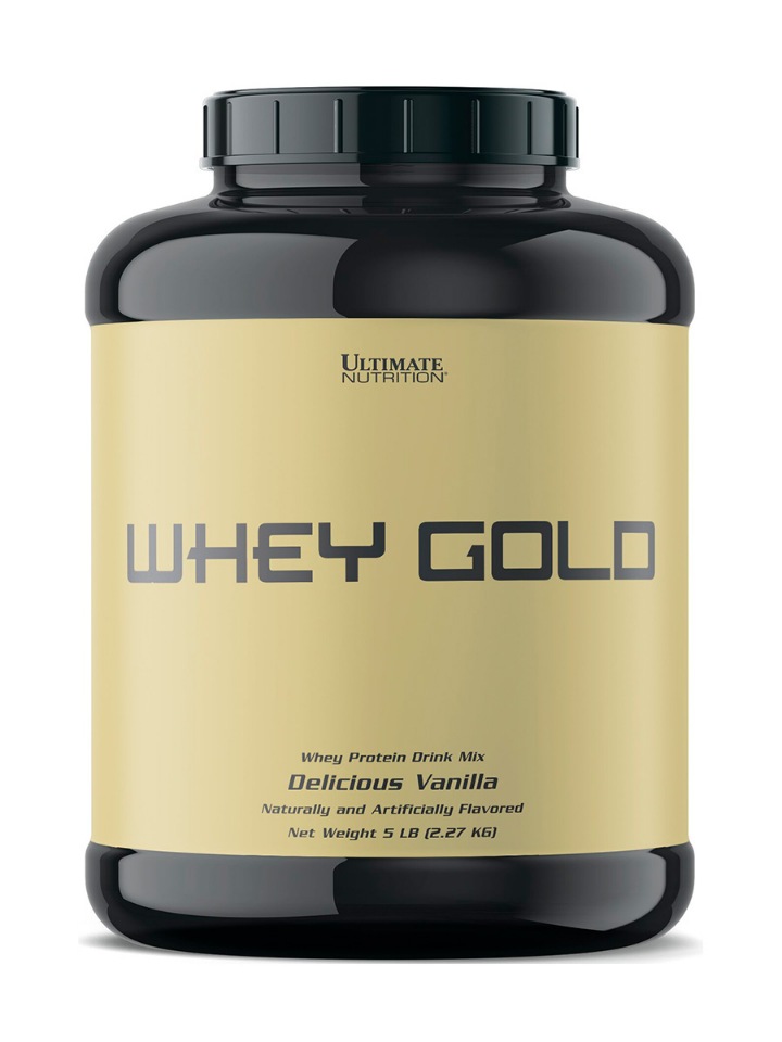 Протеин Ultimate Nutrition Whey Gold 2270 гр Delicious Vanilla