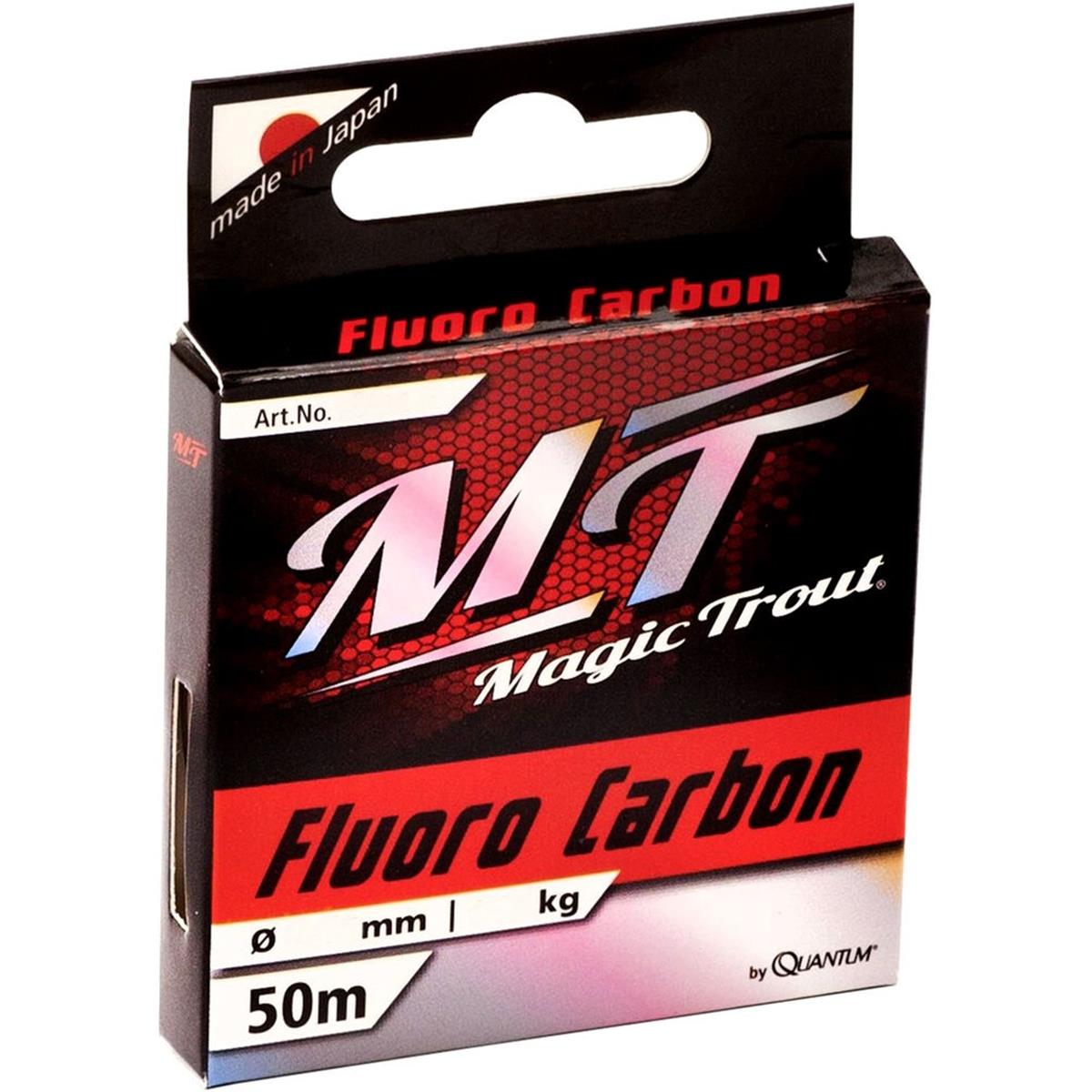 

Леска флюрокарбоновая Magic Trout Fluorocarbon 0,18 мм, 50 м, 2,1 кг, прозрачный, Fluorocarbon