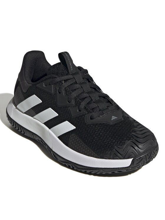 

Кроссовки мужские Adidas SoleMatch Control Tennis Shoes ID1498 черные 42 2/3 EU, Черный, SoleMatch Control Tennis Shoes ID1498