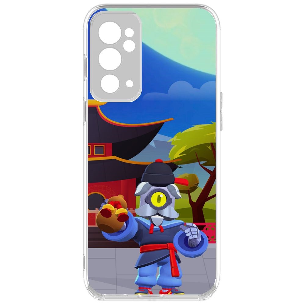 

Чехол-накладка Brawl Stars-Великий Мастер Барли для OnePlus 9RT, Прозрачный