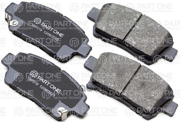 

Колодки тормозные дисковые пер. TOYOTA Corolla/Corolla Verso 02- PART-ONE 1BP219