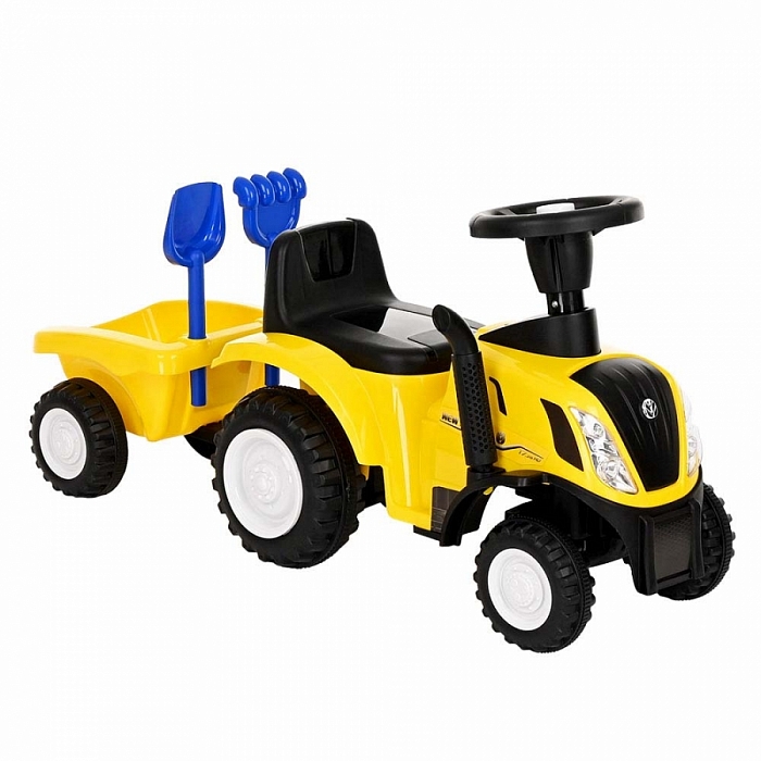 Каталка Ningbo Prince Трактор New Holland Yellow, Желтый