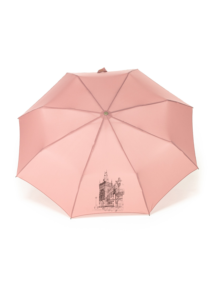 Зонт складной женский автоматический AIRTON 3911 кремовый