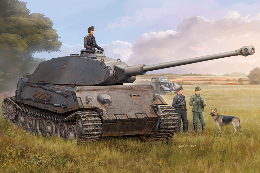 

Сборная модель HobbyBoss 1/35 German Vk4502 (P) Vorne 82444