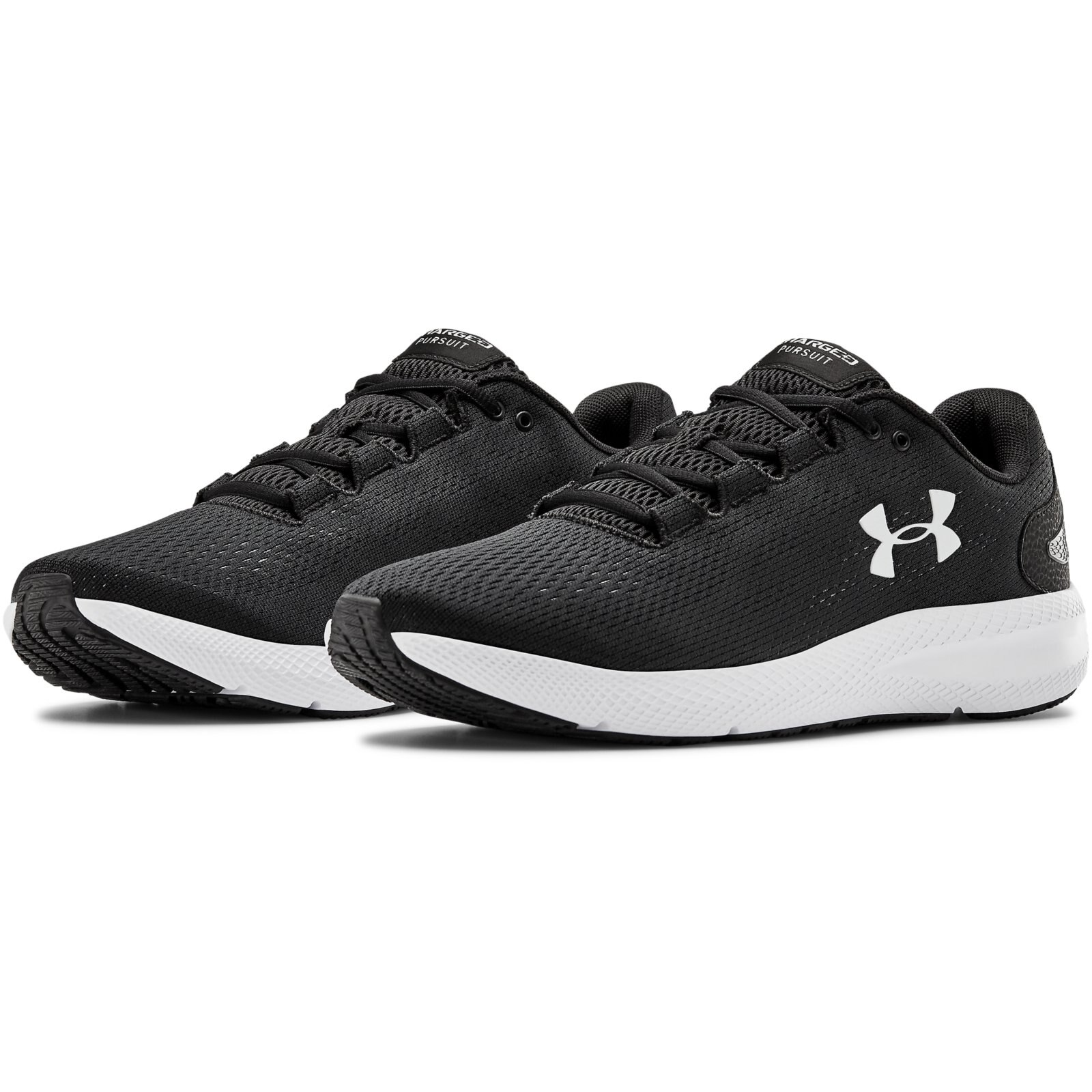 

Кроссовки мужские Under Armour Charged Pursuit 2 черные 10.5 US, Charged Pursuit 2