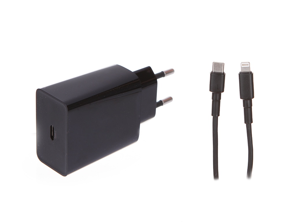 фото Зарядное устройство baseus speed mini pd single type-c quick charger 18w black