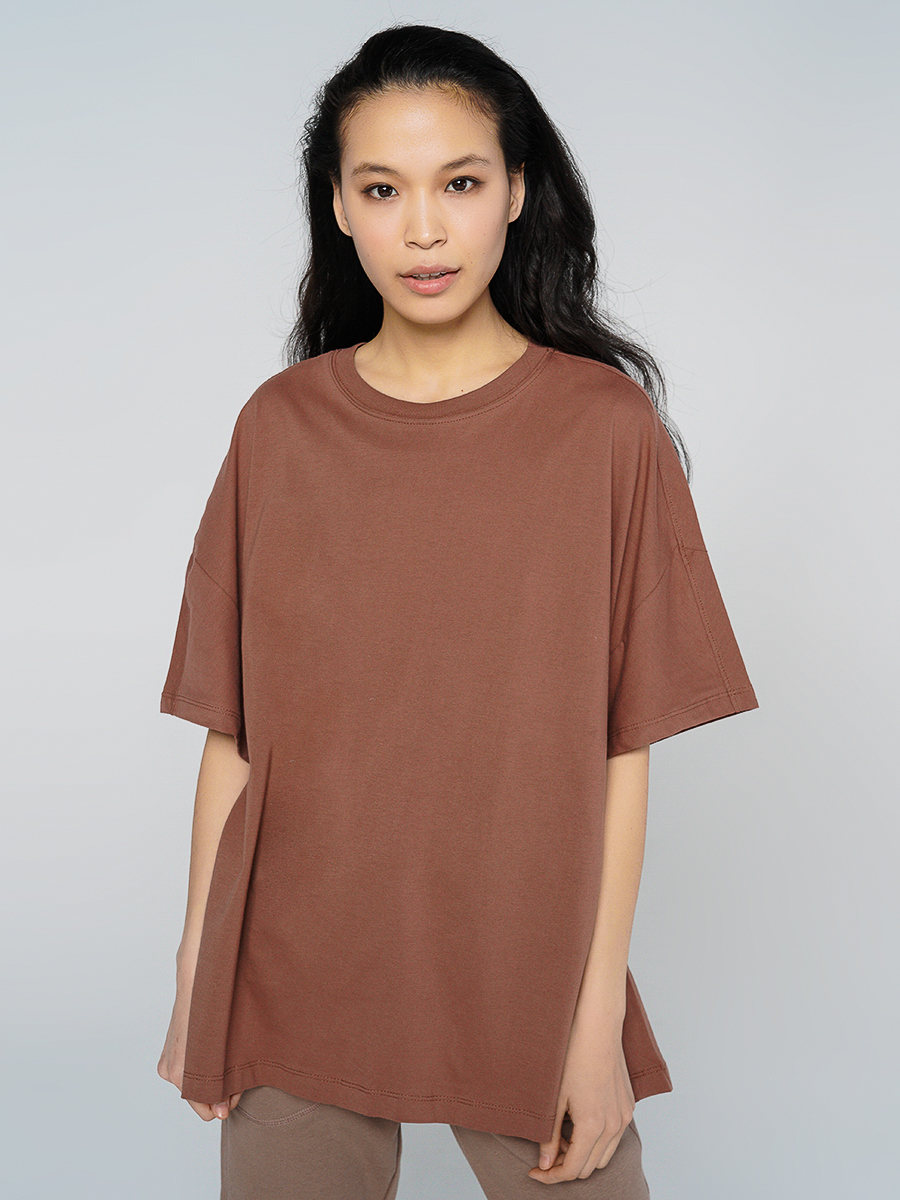 

Футболка женская ТВОЕ 82844 коричневая M