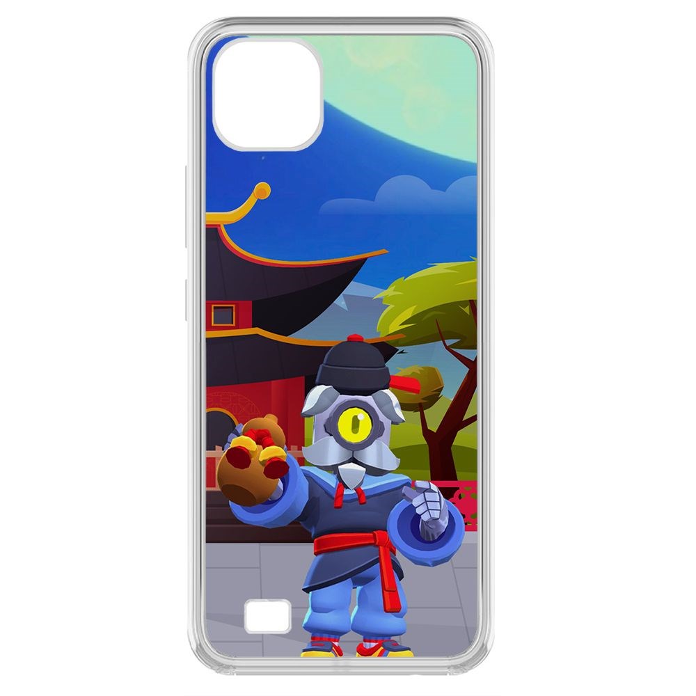

Чехол-накладка Brawl Stars-Великий Мастер Барли для Realme C11 (2021), Прозрачный