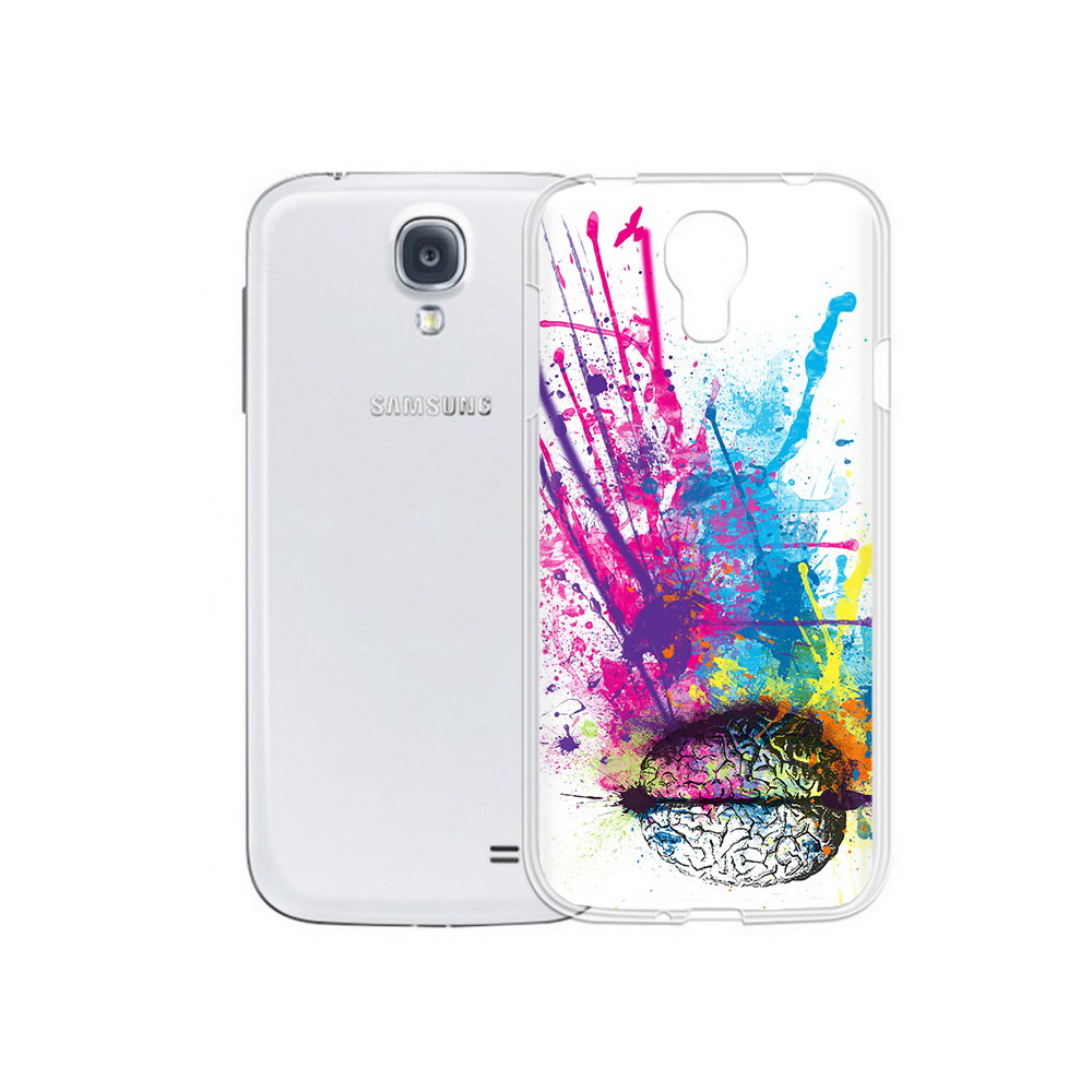 

Чехол MyPads Tocco для Samsung Galaxy S4 яркий красочный мозг (PT41285.571.710), Прозрачный, Tocco