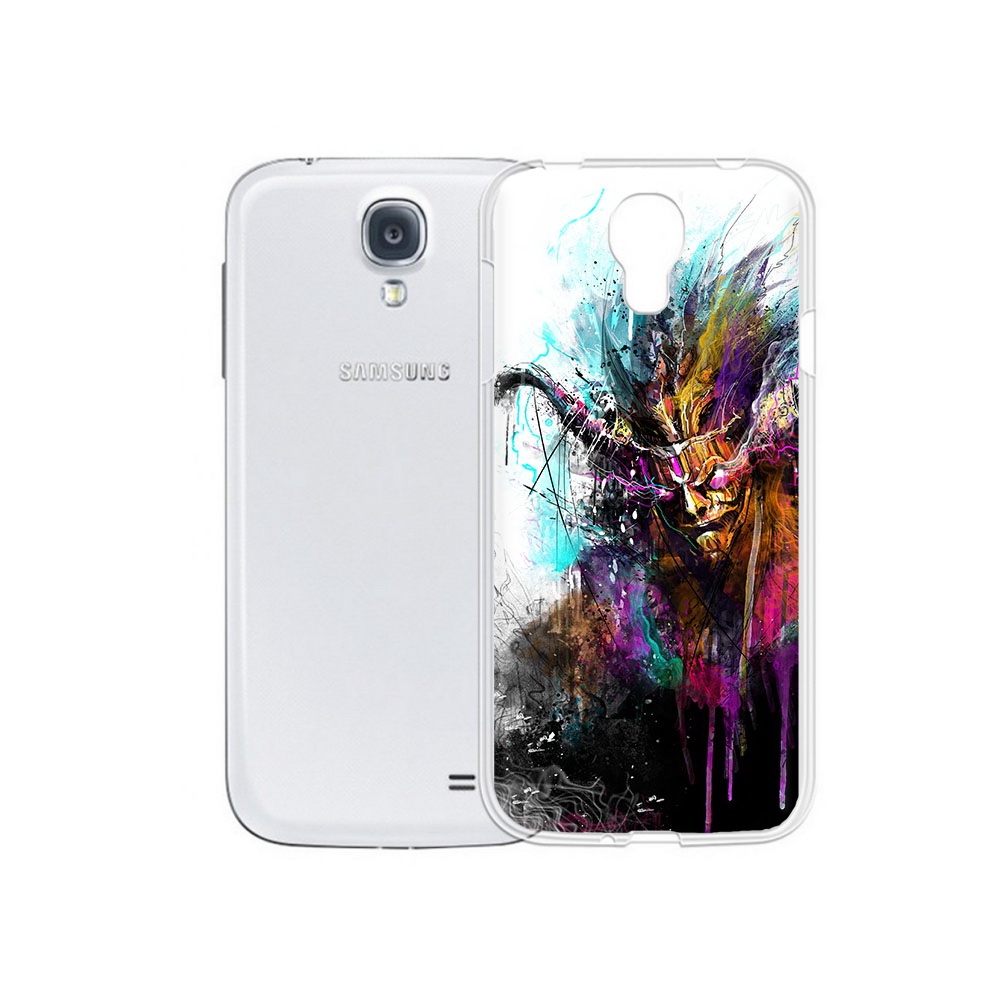 

Чехол MyPads Tocco для Samsung Galaxy S4 яркий дьявол (PT41285.571.709), Прозрачный, Tocco