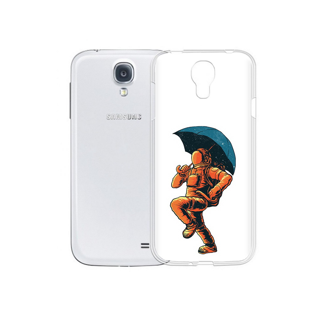 

Чехол MyPads Tocco для Samsung Galaxy S4 шагающий космонавт с зонтом (PT41285.571.695), Прозрачный, Tocco